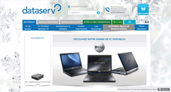 Desktop Screenshot of dataserv.fr