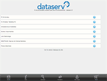 Tablet Screenshot of dataserv.fr
